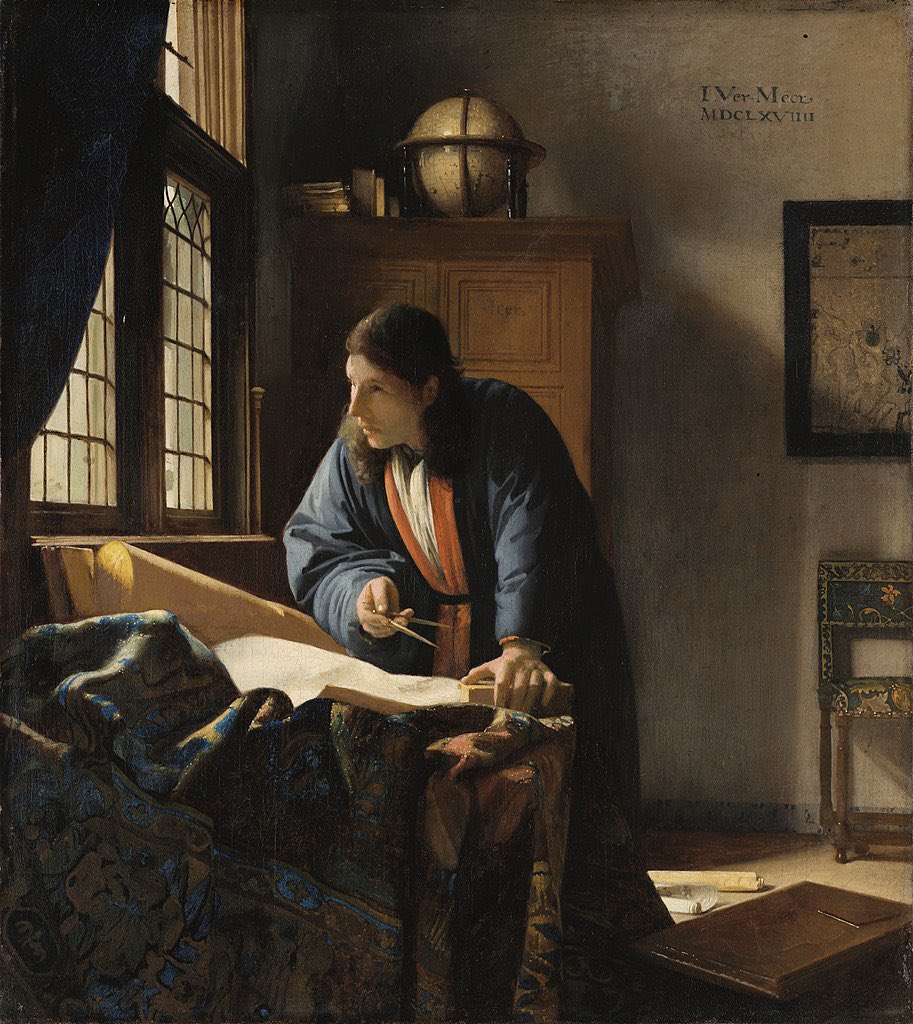 #FineArtFriday: The Geographer
by #JohannesVermeer

#FineArt #AppreciationOfArtistry #art #painting #apoaartistic #apoapromotions #apoa #AOA #apoapromotionsandartisticcollections #vermeer