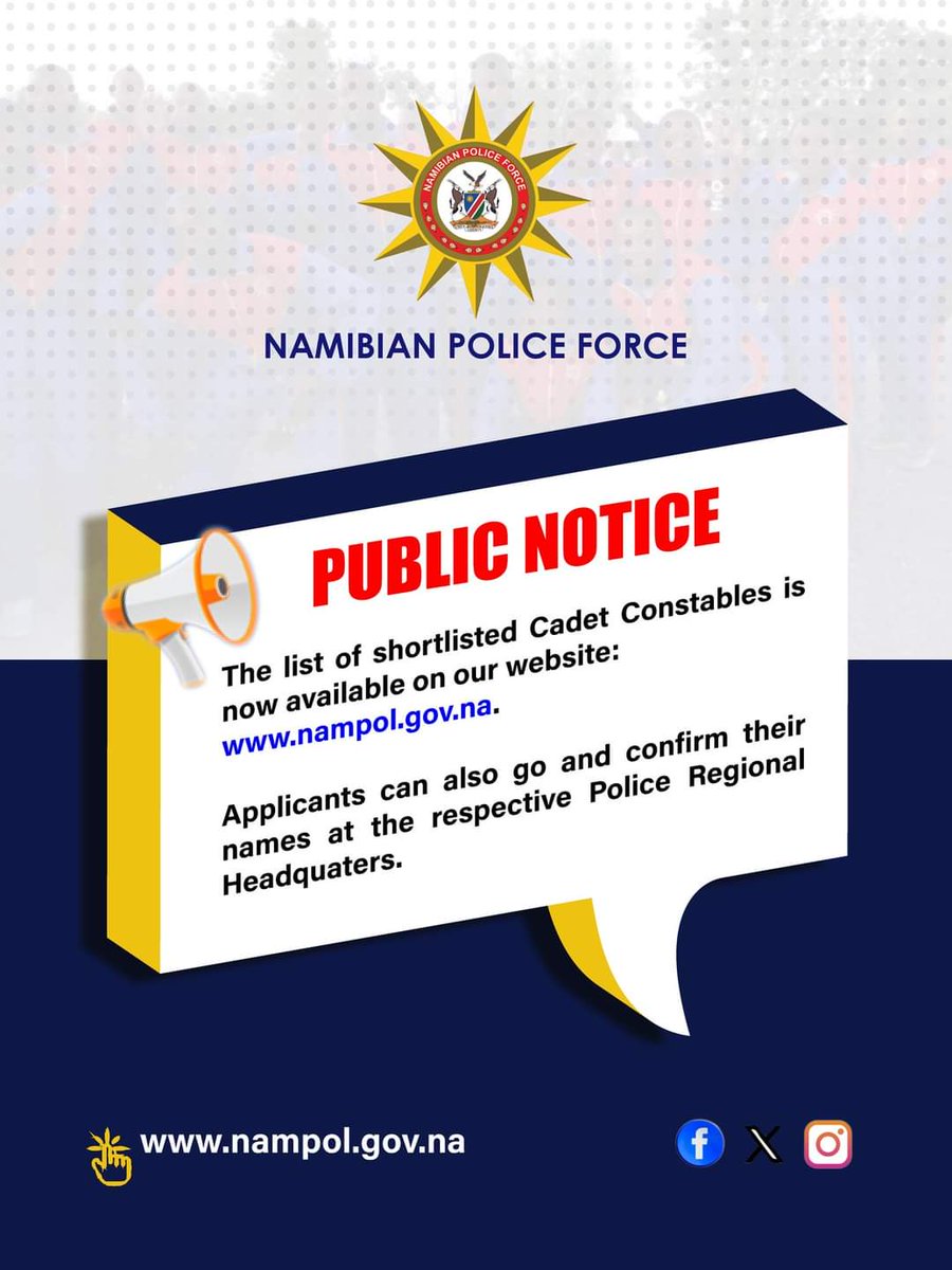 You can access the lists here: nampol.gov.na/documents/1399…

and

nampol.gov.na/documents/1399…