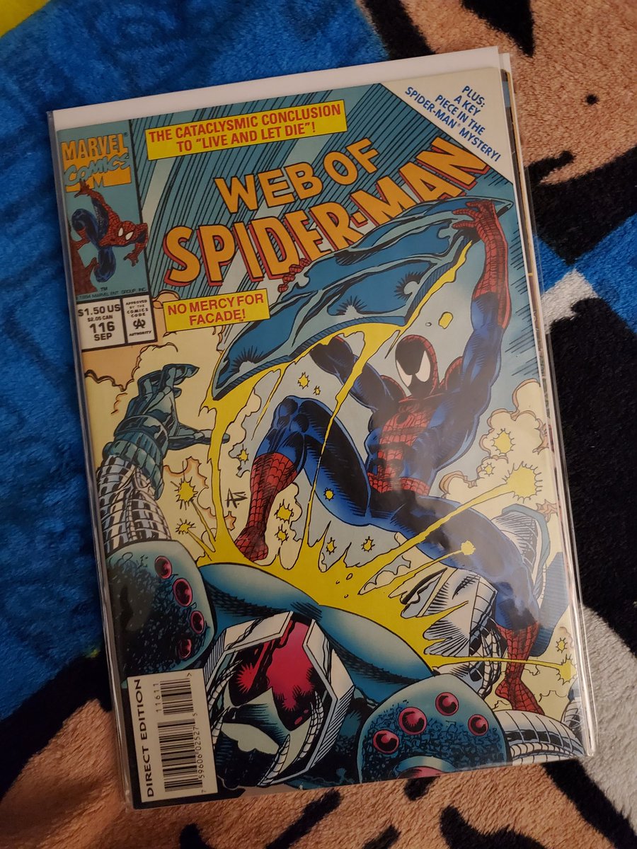 Won some GREAT comics from Creamer& Cache Comics' Whatnot last Saturday. Follow her on @Whatnot & @Instagram. #LukeCage #HeroForHire #PowerMan #SpiderMan #AmazingSpiderMan #Avengers #MarvelComics