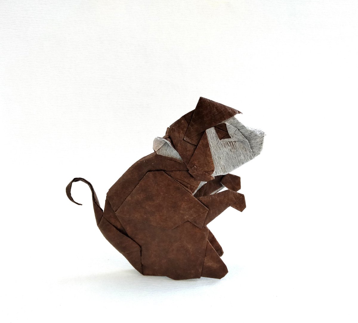Snoopy1090's tweet photo. Changuito - @BeeOrigami
🟫 24.5 cm, papel seda café+crepé blanco.
https://t.co/7EG2gAjoUQ
#origami #origamicraft #origamiart #折紙 #оригами #折り紙 #papercraft #おりがみ #paperart #paperfolding #origamiexperts #paperart #종이접기 #changuitos #littlemonkey https://t.co/L3DIkwFnkB