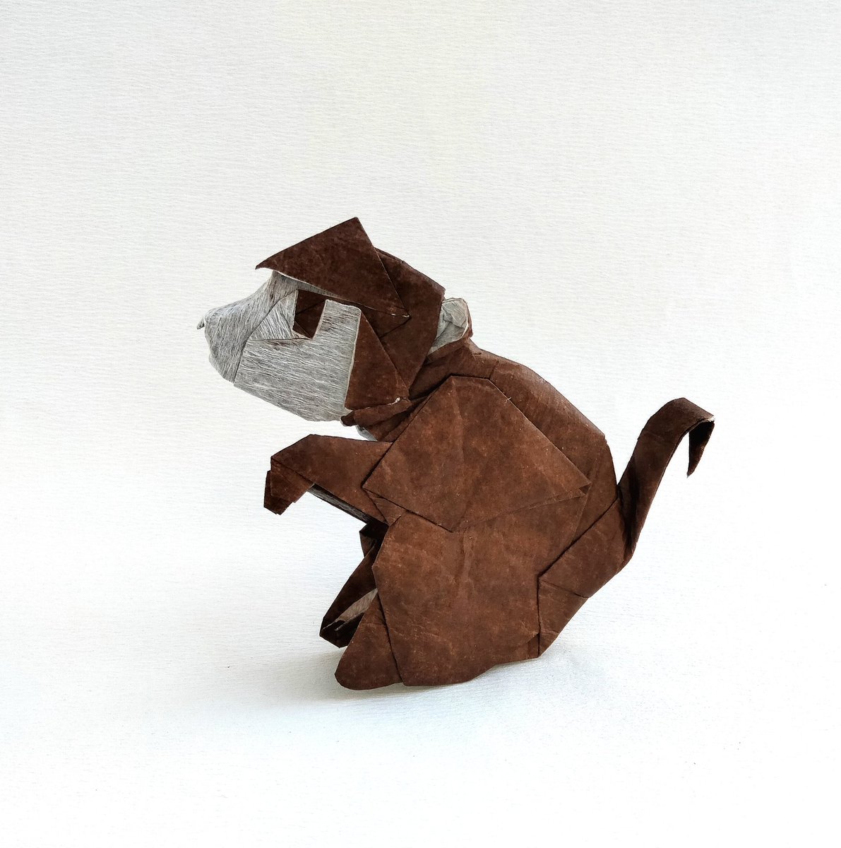 Snoopy1090's tweet photo. Changuito - @BeeOrigami
🟫 24.5 cm, papel seda café+crepé blanco.
https://t.co/7EG2gAjoUQ
#origami #origamicraft #origamiart #折紙 #оригами #折り紙 #papercraft #おりがみ #paperart #paperfolding #origamiexperts #paperart #종이접기 #changuitos #littlemonkey https://t.co/L3DIkwFnkB