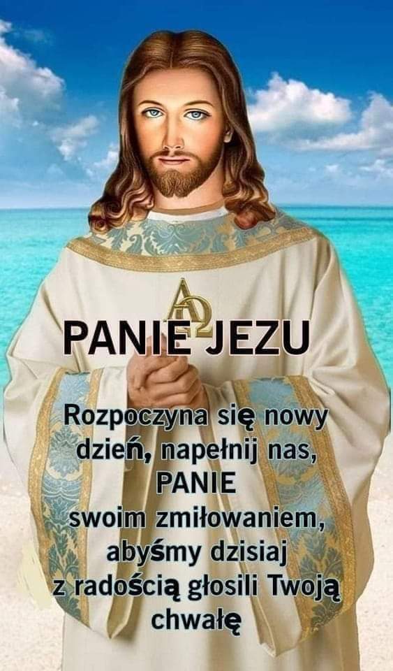 Szczęść Boże🙏🏻🌞
Kochani💞
Moc Łask Bożych🙌 
Wam🇵🇱❤Wszystkim życzę🙌🕊