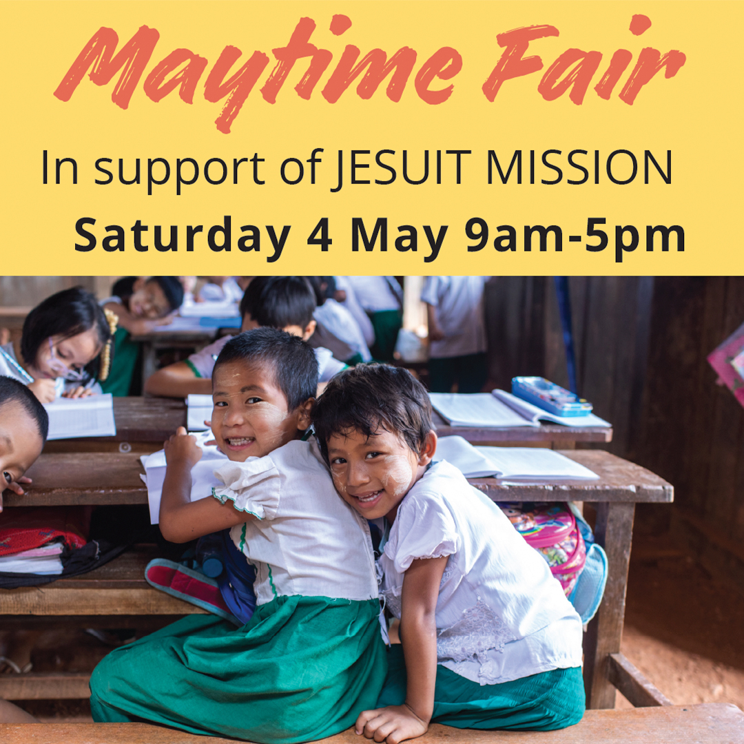 🎪🎟🎈 The Jesuit Mission Maytime Fair is back! The Fair will include entertainment for parents & kids with food, rides & more at @XavierCollege. All proceeds to support the work of Jesuit Mission Australia. 👉 jesuitmission.org.au/maytimefair/ Photo: JMA #jesuits #jesuit @Jesuit_M