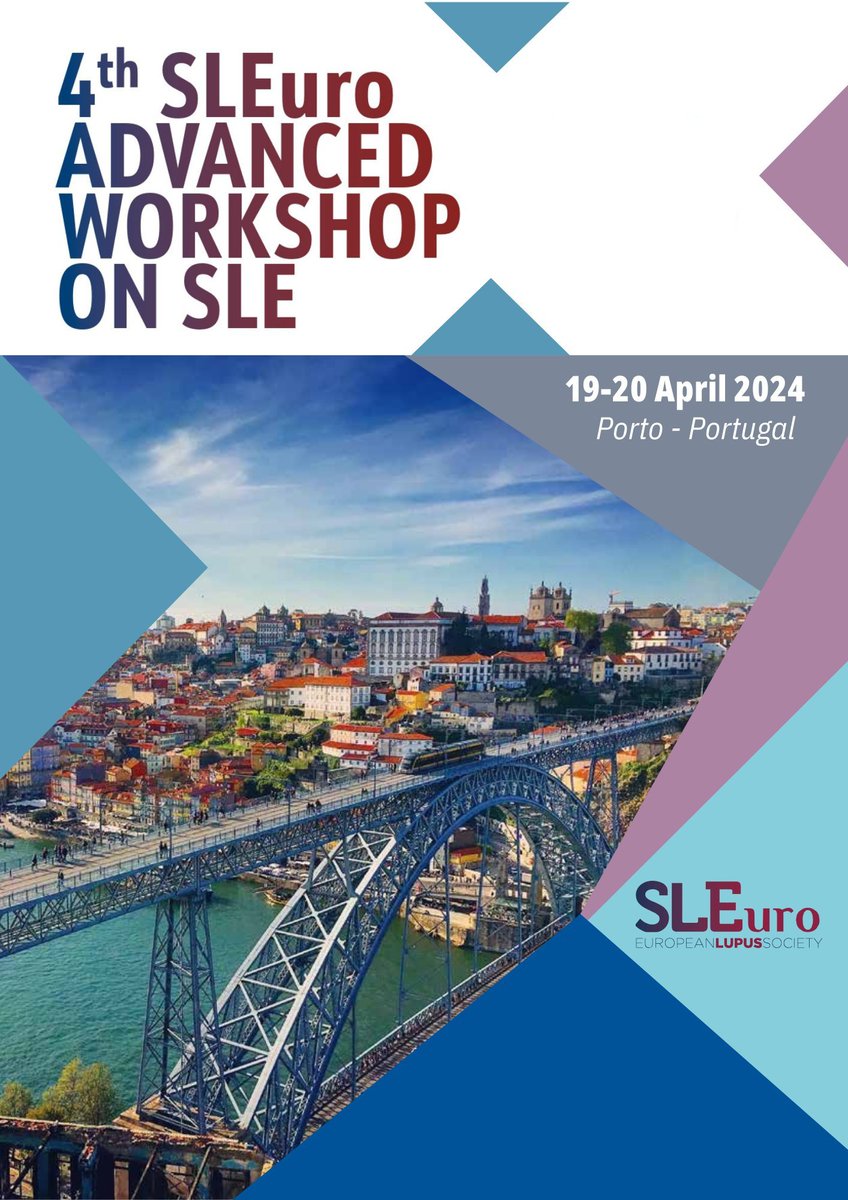 ✅ Today is the start of the 4th @SLEuroSociety Advanced #Lupus #Workshop, an event created when I became President of the European Lupus Society. We bring together 30 lucky participants + an amazing faculty for 2 days of intensive & collective discussion of complex #SLE cases 👍