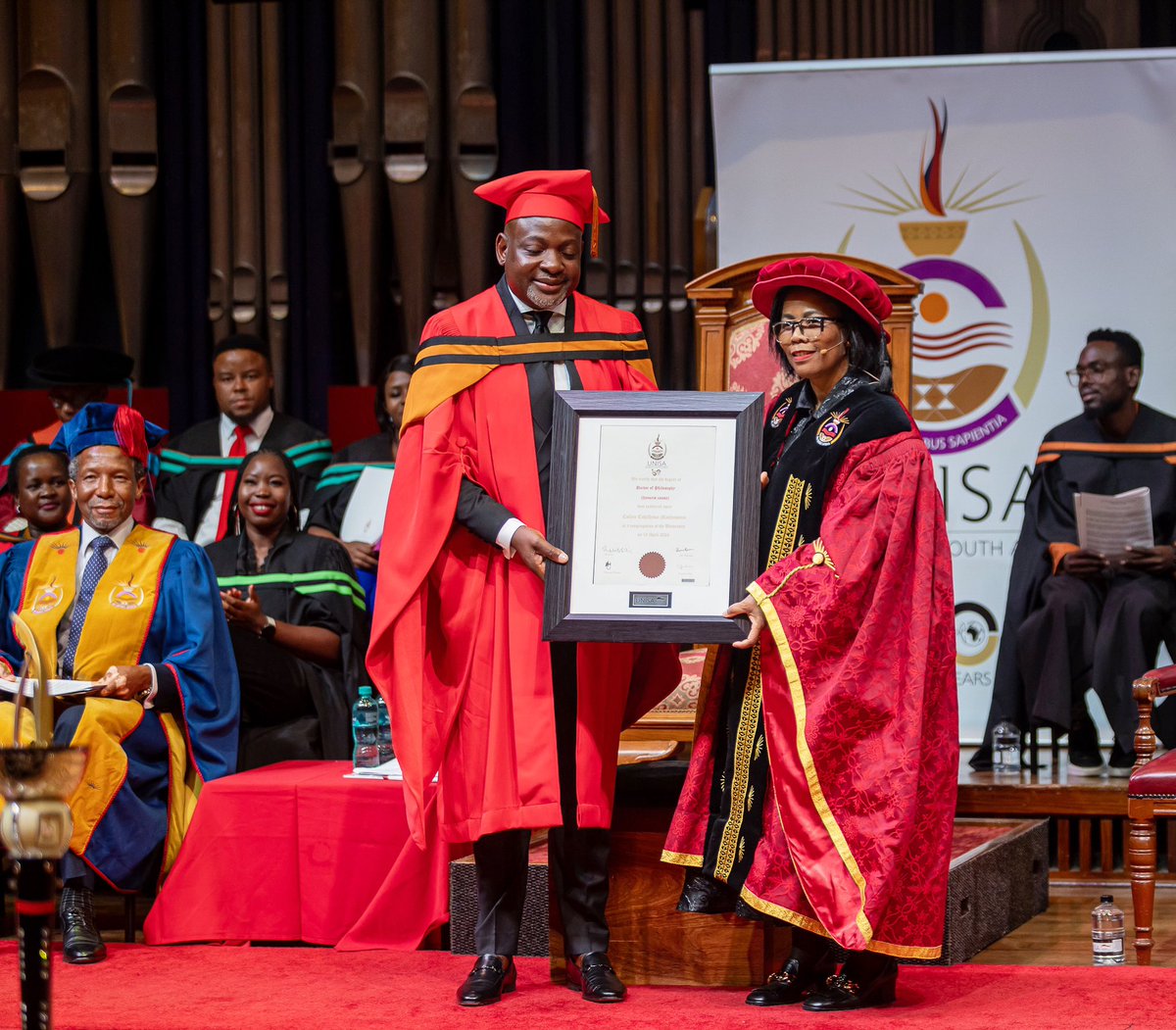This Honorary Doctorate from the University of South Africa is a sincere dedication to the village boys and girls who grew up without hope but carried dreams in their hearts. It recognizes the compassionate work of non-profit and non-government organizations that support the…