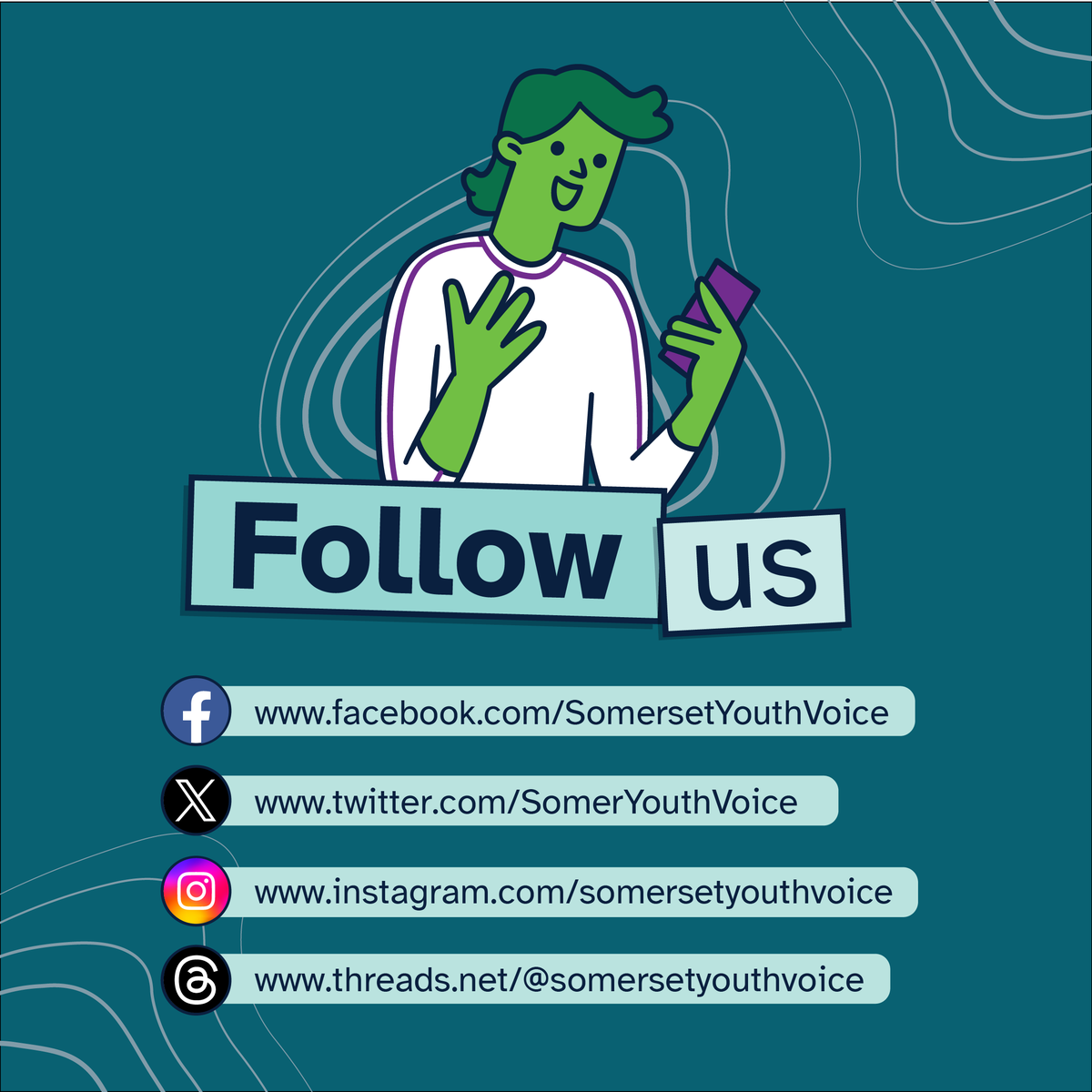 Did you know that we have social media accounts on all the major platforms. Give us a follow and say hello.