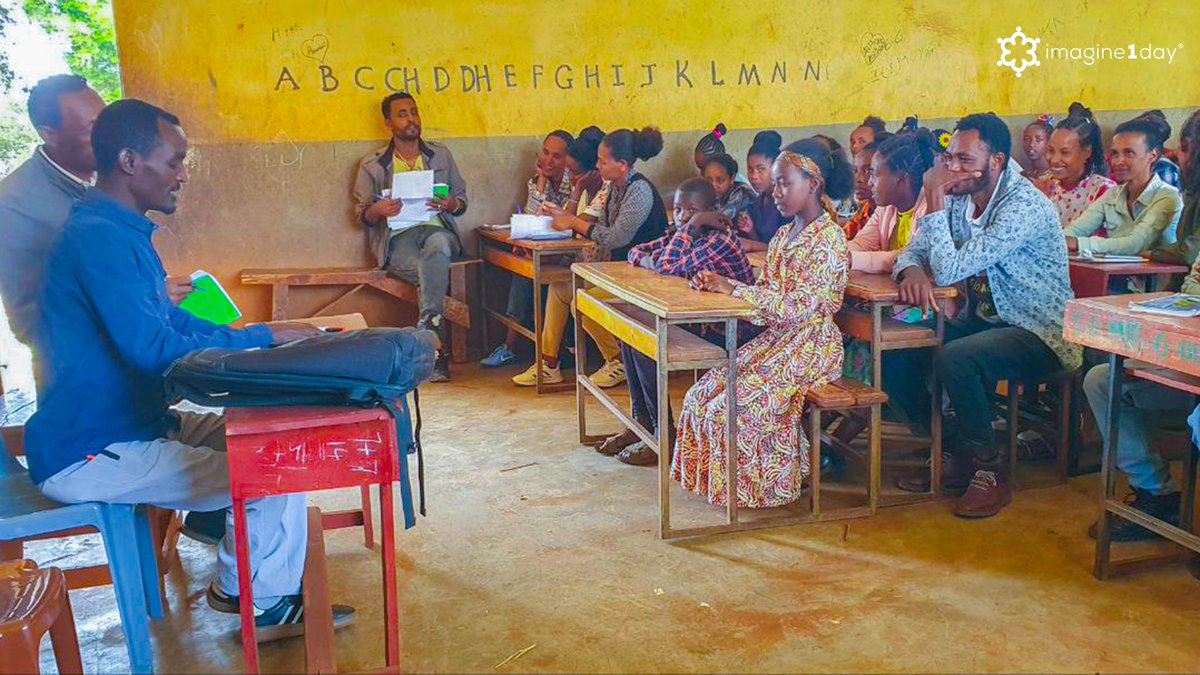 @imagine1day facilitated a Project Status Visit in the East #Wollaga Zone, oromia, #Ethiopia specifically in the Wayutuka and Lekadulacha districts, in collaboration with @UNICEF.