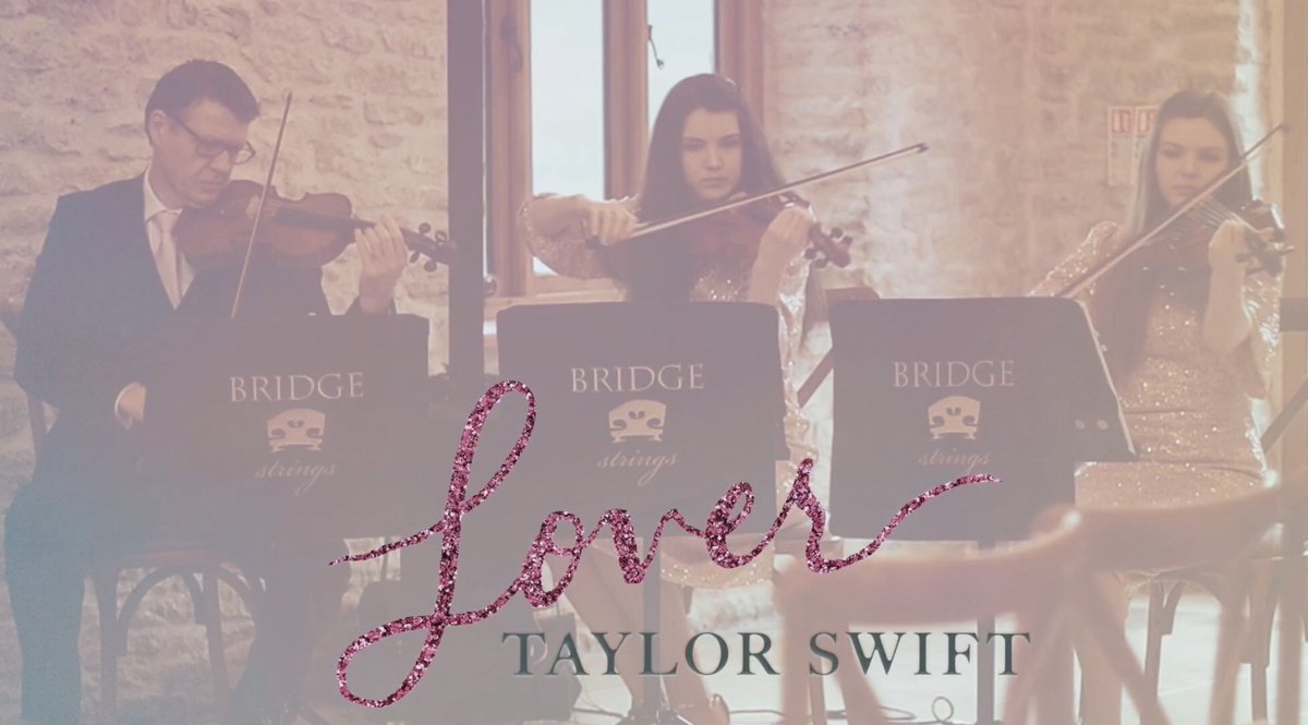 BridgeStrings's tweet photo. Bridge Strings - Lover - Taylor Swift 🎻💕 #taylorswift #music #stringtrio #stringquartet
https://t.co/E1QMqawUmm https://t.co/nBuSnHnXDH