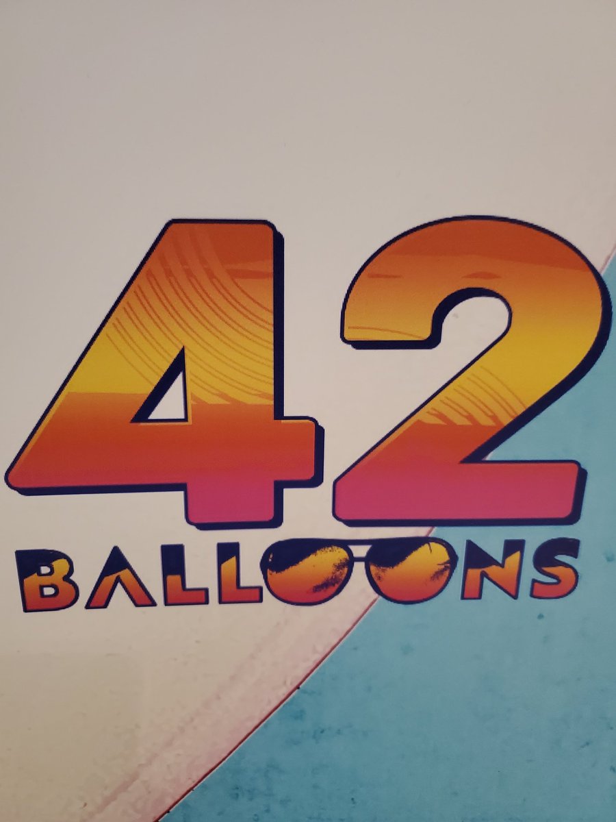 Went to the opening night of @42_balloons yesterday at the Lowry and was blown away. Incredible music, an unbelievable true story and so much talent on show. Hope the cast and crew felt the love from the audience and good luck for the rest of the run. GO and see it. @The_Lowry