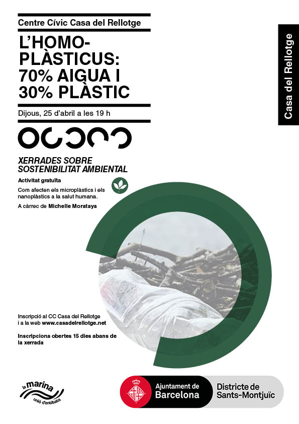 Will you be in Barcelona next week? don't miss this talk by our partners from @UABBarcelona at the Casa del Rellotge @culturaLaMarina. #MichelleMorataya will explain some recent findings about the impacts of #MNPLs on #humanhealth (In Catalan) Register🆓👇🏾 inscripcions.casadelrellotge.net/MiramModular/b…