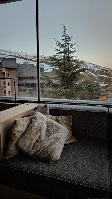 I started appreciating colder weather and the peace that mountains gives, there's such a peaceful energy