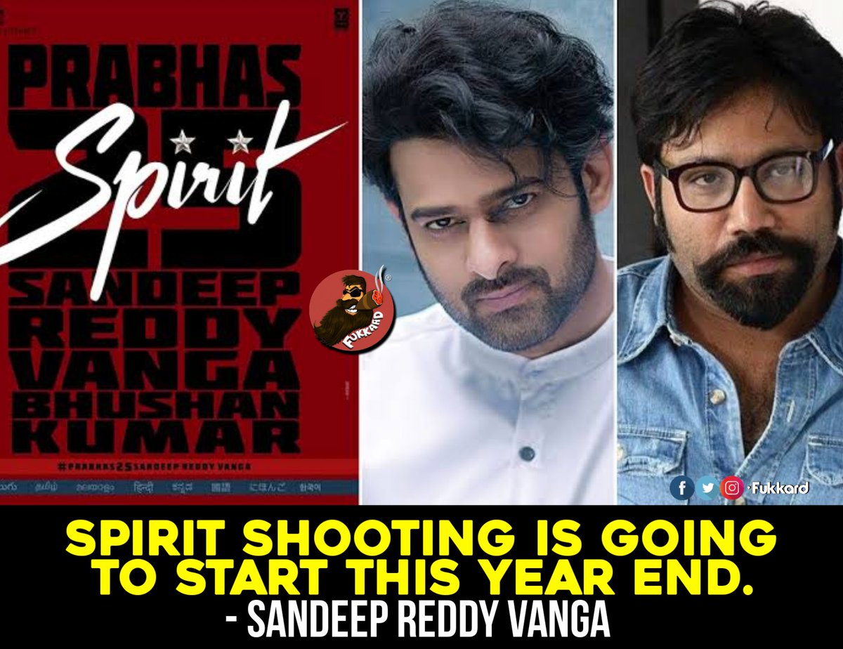 #Spirit 💥💥

#RebelStarPrabhas #SRV #SandeepReddyVanga