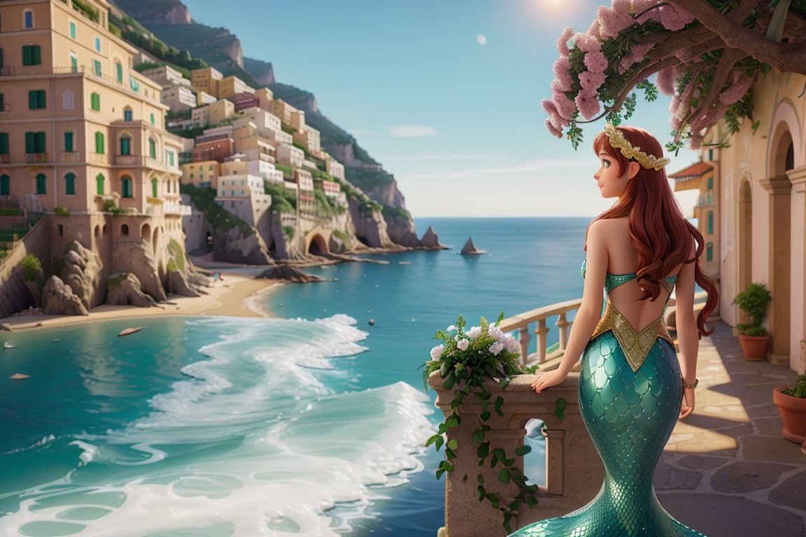 Dreaming of Italy's coastal charm 🇮🇹🌊 Lose yourself in Positano's colorful cliffs and the Amalfi Coast's mermaid legends 🧜‍♀️💫 #Italy #Positano #AmalfiCoast #MermaidMagic 
@cryptoartista @monniverse @NFTRome_xyz