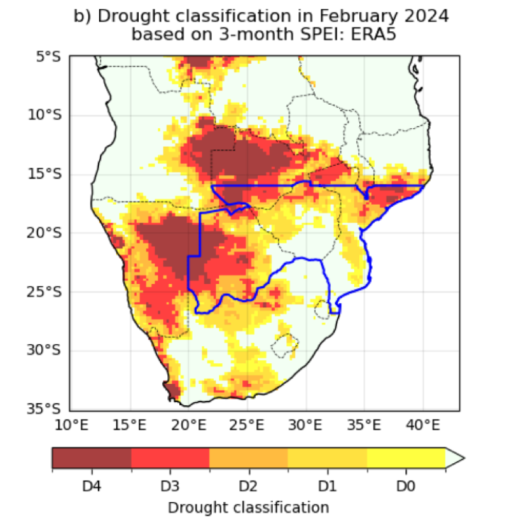 #ElNiño a key driver of drought in highly vulnerable Southern African countries, a new @WWAttribution study shows. Less than 20% of the typical rainfall expected arrived, with devastating consequences for a population dependent on rainfed agriculture. ow.ly/z2Cu50Rj20q