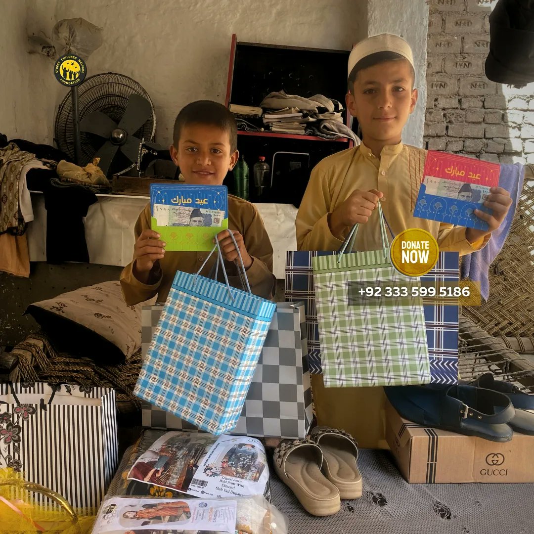 SCWF__'s tweet photo. Our distribution of Eid gifts, sweets, and Eidi to monthly beneficiaries widows in Lower Mohmand and Peshawar brings smiles and happiness to these deserving families. Your support makes moments like these possible.
#eidcelebrations #giftsofjoy #eidgift #eidi https://t.co/wXIVHmrn6H