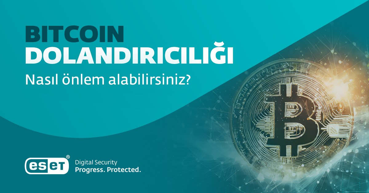 🔒 Dikkat! Kripto para birimleri siber suçlular için değerli hedeflerdir. #Bitcoin ve diğer #kripto varlıklarınızın yanlış ellere geçmesine izin vermeyin. Yatırımlarınızı korumanız için alabileceğiniz önlemleri keşfedin.🛡️  
#ESET #ProgressProtected
bit.ly/3vWXjsa