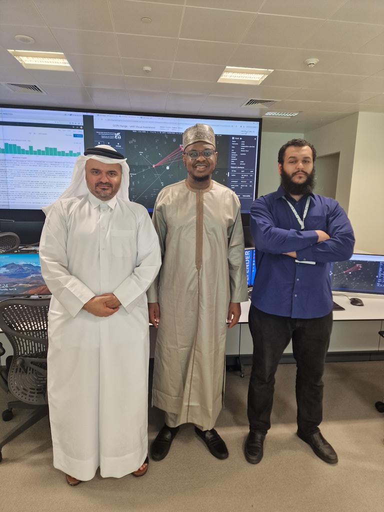 ProfIsaPantami's tweet photo. The visit of @ProfIsaPantami ,CON, to the Qatar Computing Institute where he was received by the CEO of the institute yesterday. 
#Qatar https://t.co/qHBkIV0YCS