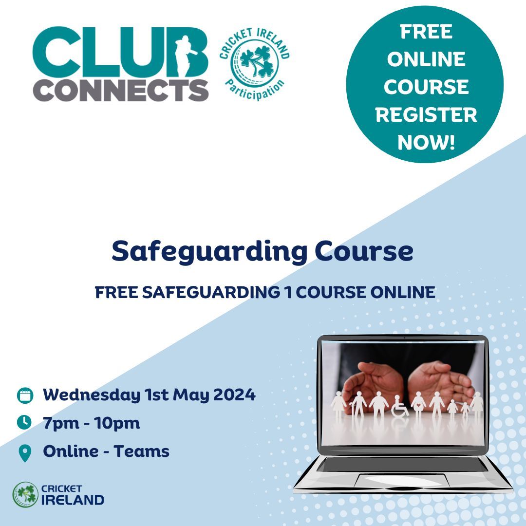 💻 Safeguarding With the season kicking off, make sure you all your volunteers are up to date with their training 📆 Join us: Wednesday May 1st ⌛ Time: 7pm - 10pm 📍 Venue: Online 🎟️ Register: buff.ly/4aEplYp #ClubConnects
