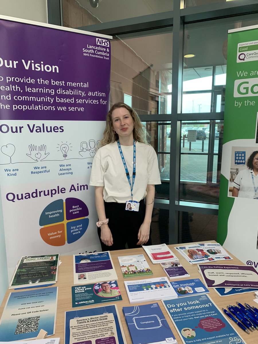 LesleyP222's tweet photo. Uploads from last week with @amyybbond @ExperienceLSCFT at the Harbour! #FFTNHS @pauljebb1 @GoalsOlivers @HoldcroftLaura handing out positive feedback 🤩🤩🤩 https://t.co/VUQbf0ScAW