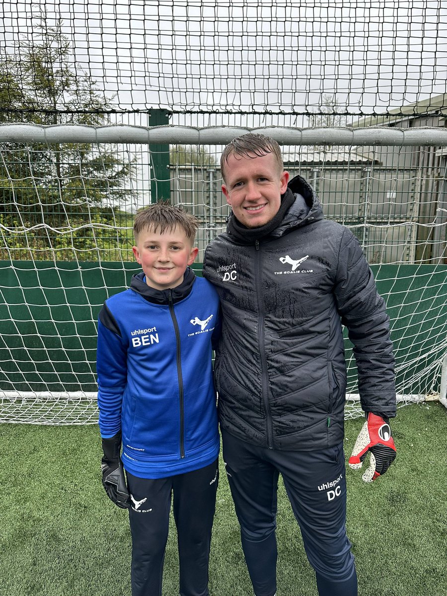 ClubGoalie's tweet photo. Back to business, ⚽️🧤

A new term means the start of our weekly sessions for another block! What a fantastic way to kick it off with two brilliant sessions in the typical Lancashire weather 🌦️ https://t.co/6AqGJJCFwz