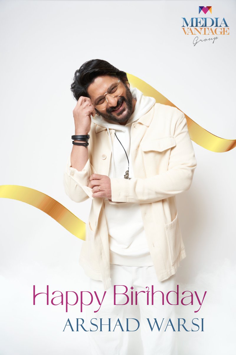 Happy birthday to the versatile and ever-charming <a href="/ArshadWarsi/">Arshad Warsi</a>! Wishing you a day filled with laughter, joy, and endless adventures. #BirthdayCheers 🎂
