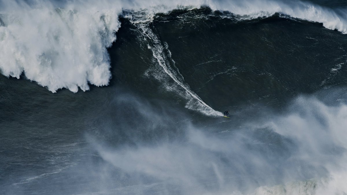 Porsche Newsroom (@porschenewsroom) on Twitter photo German surfer <a href="/SebastianSurfs/">Sebastian Steudtner</a> has surfed what's possibly the biggest wave ever measured, at 28.57 metres (93.73 feet) in Nazaré, Portugal. The height was measured using state-of-the-art drone technology developed by #Porsche Engineering and Team Steudtner: porsche.click/4aIcGUo German surfer <a href="/SebastianSurfs/">Sebastian Steudtner</a> has surfed what's possibly the biggest wave ever measured, at 28.57 metres (93.73 feet) in Nazaré, Portugal. The height was measured using state-of-the-art drone technology developed by #Porsche Engineering and Team Steudtner: porsche.click/4aIcGUo
