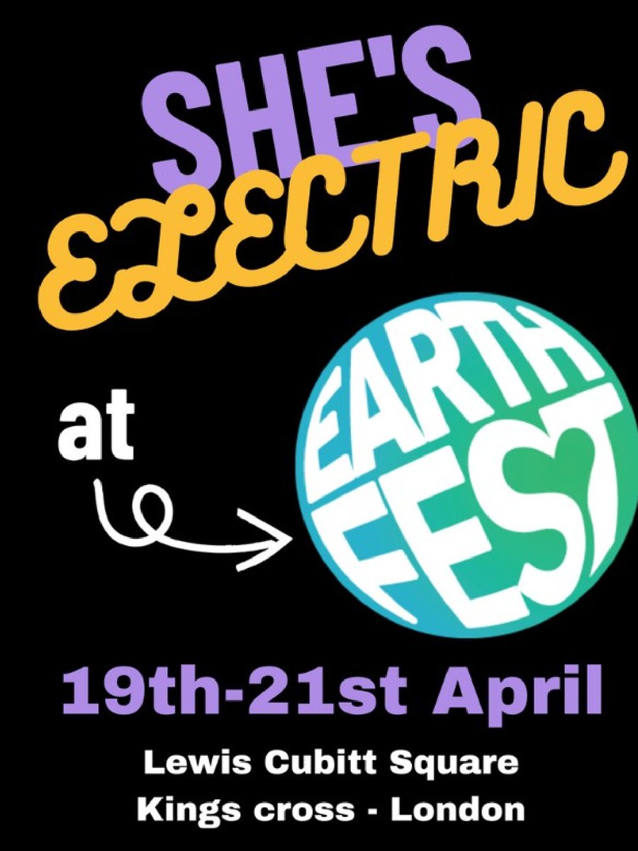 Join us for the Loud Mobility launch of the She’s Electric campaign at @EarthfestWorld 2024 - Coal Drops Yard in London from 19-21 April, to test ride electric bikes and empower more women to embrace sustainable transport. Let's close that cycling gender gap! #ShesElectric