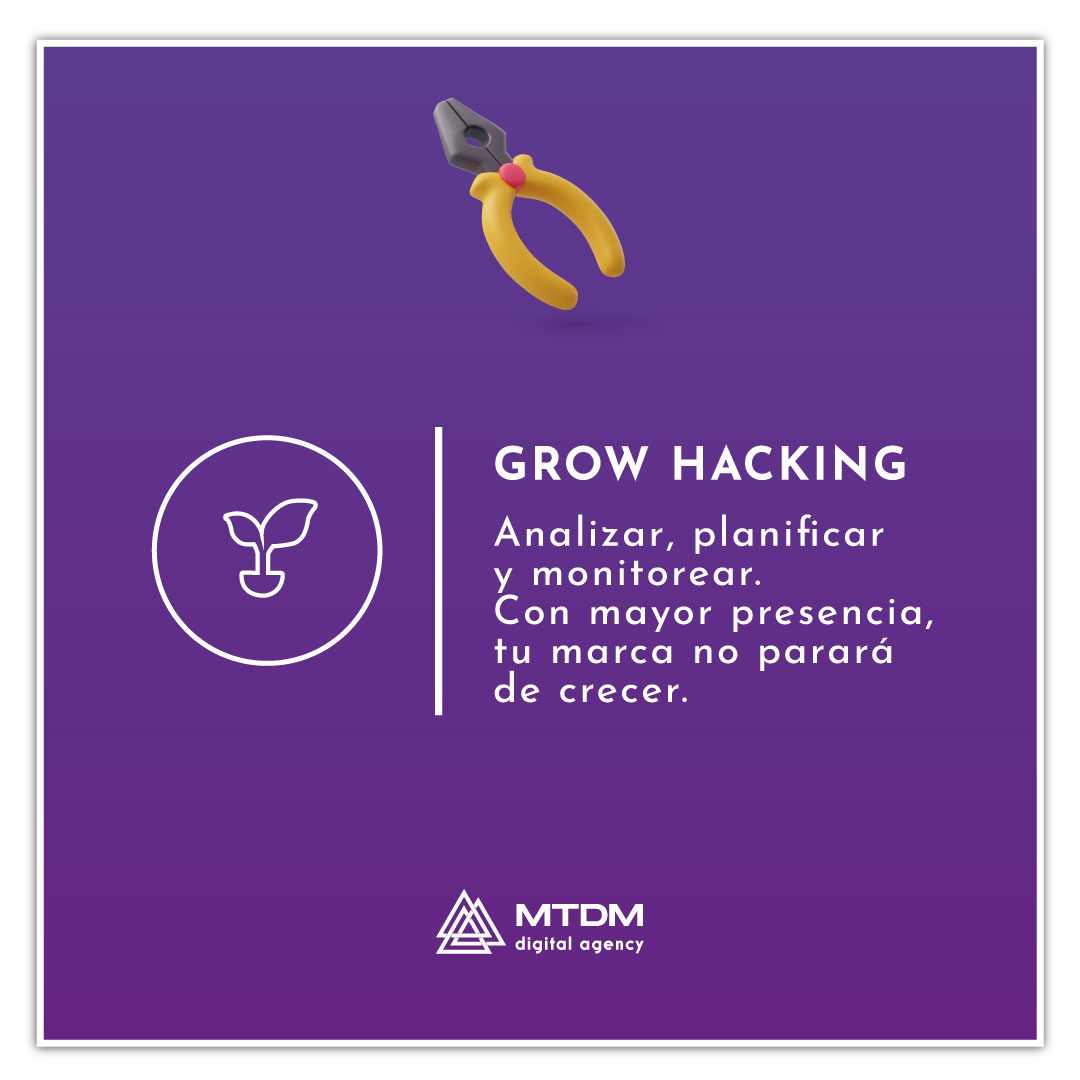 MTDMCompany's tweet image. ¡Descubre por qué growth hacking es el secreto para el éxito en tu estrategia de marketing! 

Desde MTDM, te proponemos aprender a implementar esta metodología clave para mejorar tu performance en línea.

#MTDM #GrowthHacking #Marca #MarketingDigital