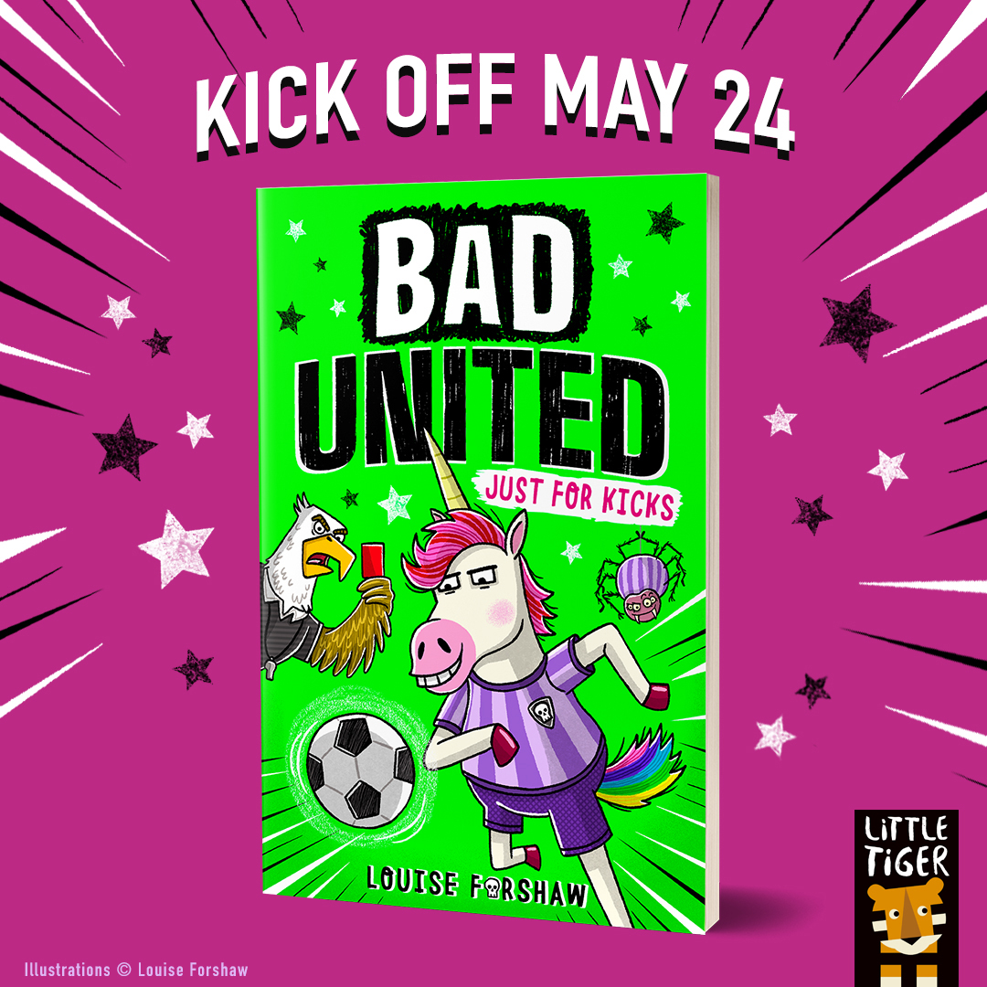 ⚽️Bad United is coming your way May 9th!⚽️ Hope you're ready to join this kooky team of outcasts and misfits! Preorder here: Amazon: amazon.co.uk/Bad-United-Jus… Waterstones: waterstones.com/book/bad-unite… OR from your local bookshop!