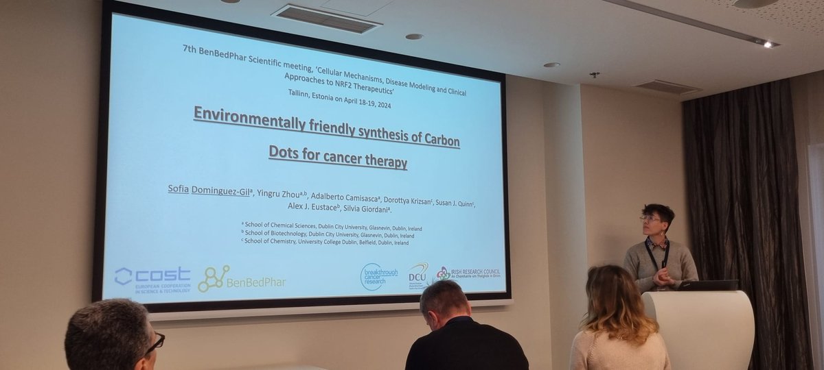 In session III related to novel pharmacological activators of #NRF2 at <a href="/benbedphar/">BenBedPhar</a> we had amazing talks from Albena Dinkova-Kostova, Stefania Pizzimenti, Srdan Bjedov and Sofía Domínguez Gil from <a href="/giordanisilvia/">Silvia Giordani</a> lab.