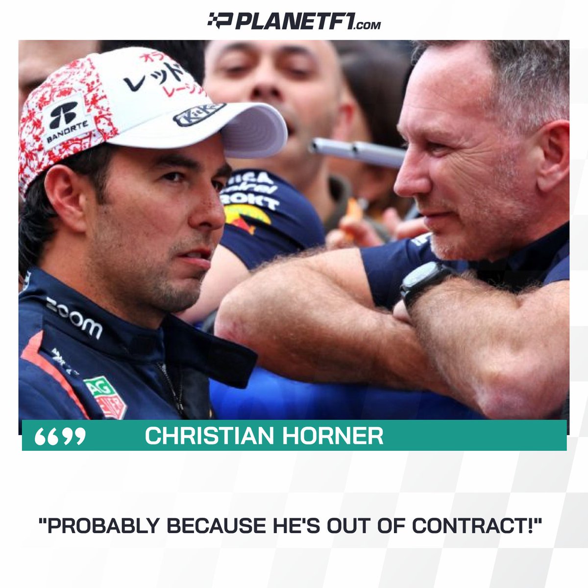 Christian Horner quizzed on the reasons behind Sergio Perez's 2024 improvements... #F1 #RedBullRacing #SergioPerez