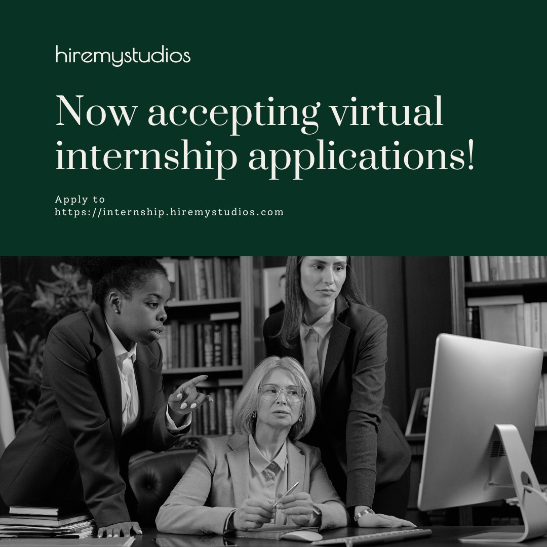 Submit your application today! Spots are moving rapidly. <a href="/hiremystudios/">hiremystudios</a>