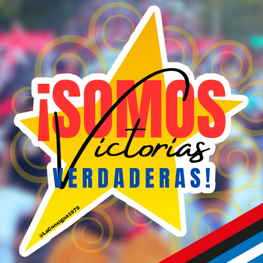 Sigamos adelante, con la frente en alto y el corazón lleno de esperanza, recordando siempre que nuestras victorias no son efímeras, sino verdaderas y eternas. #SomosVictoriasVerdaderas.

¡Hasta la victoria, siempre! ✌🏽

 #4519LaPatriaLaRevolucion