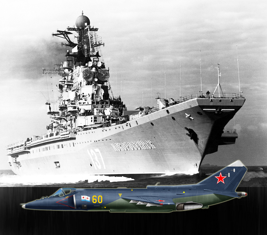 NavalEncyclope1's tweet photo. Kiev class cruisers/carriers: Project 1143 Krechet, NATO "Kiev class" were a group of four very large hybrid VTOL multirole aircraft and helicopter carriers built for the Soviet Navy from the late 1970s https://t.co/4SAJKnYwrX #coldwar #ussr #sovietskyflot #russiannavy #kievclass https://t.co/fFLDg9fFQL