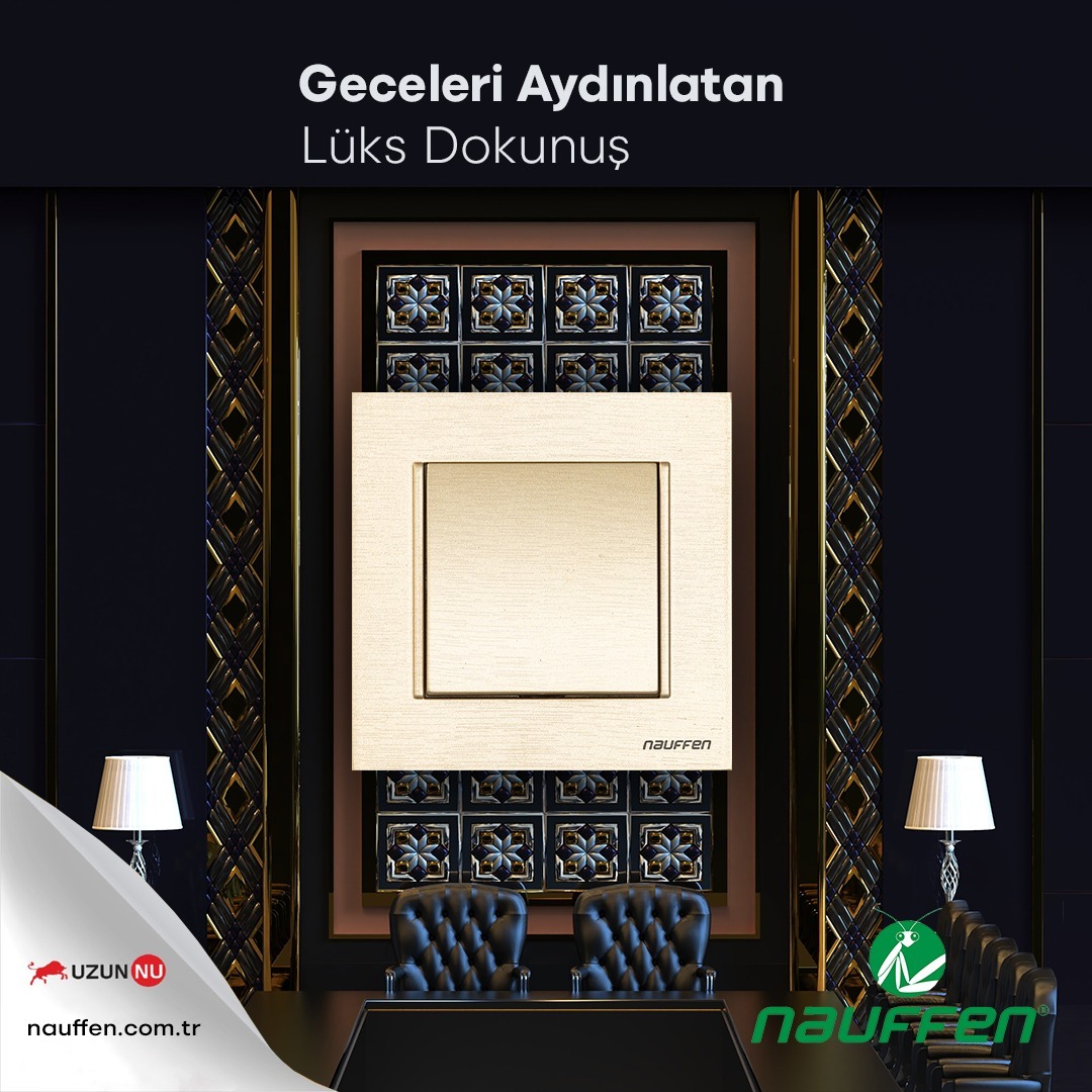 Geceleri aydınlatan lüks dokunuş Nauffen anahtar prizlerinde!

#anahtarpriz #mimar #içmimar #mühendis #müteahhit #inşaatmühendisi #elektrikmühendisi #kontrolör