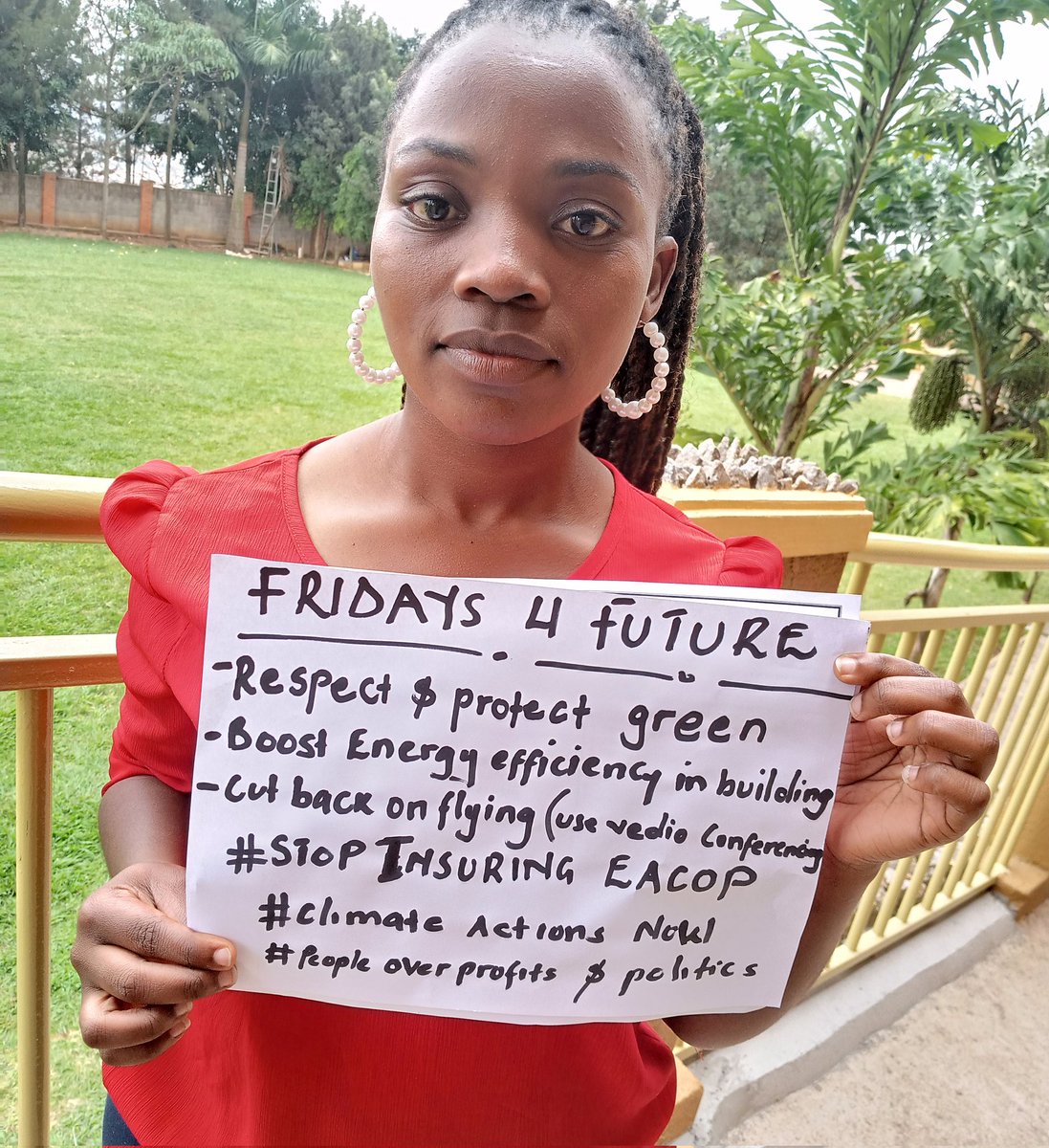 #fridaysforfuture
#ClimateActionNow 
#DubaiFlooding 
#peopleoverprofits
@FFFUnitedStates 
Let's include any climate action in our conversations with anyone