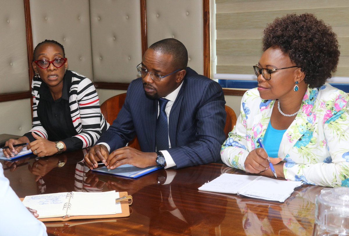 RoySasaka's tweet photo. Hon. @Beatricekemei_  and I co-led a productive meeting with PS @Eng_F_Ngeno to ensure women are at the forefront of climate action. 
@Environment_Ke
@WorldBankKenya
@UNEP
@UNEP_Africa 
1/4 https://t.co/QZJ5aPOuZ8