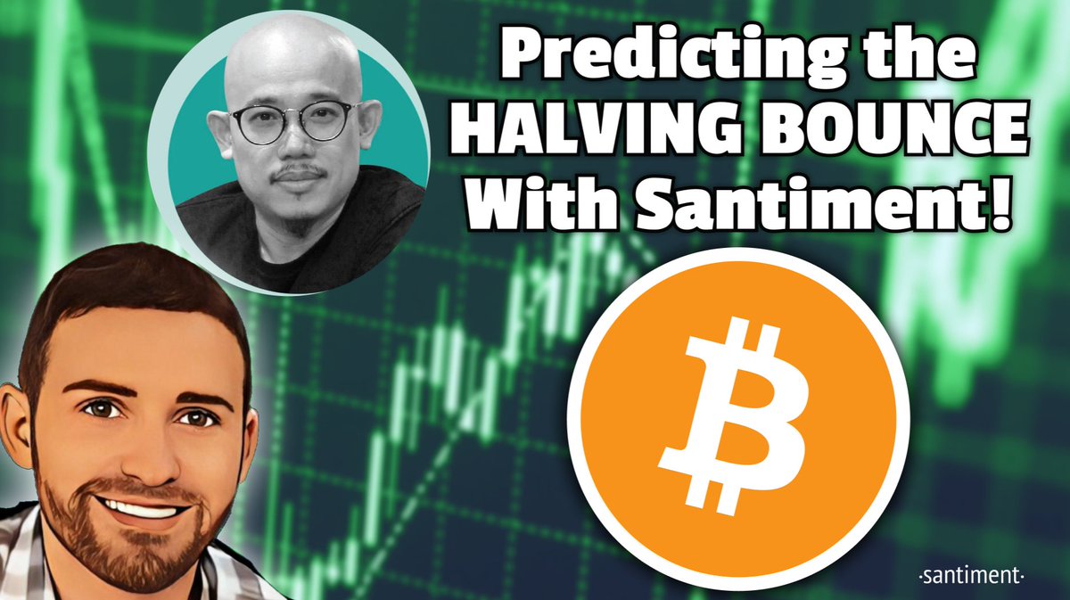 📺 As #Bitcoin rapidly dropped to an eventual below $60K market value earlier today, we chatted with @EquitiesTracker about some of @santimentfeed's top indicators to see why the crowd's fear would likely lead to a bounce. Enjoy our final #halving video! youtube.com/watch?v=b8zfIR…