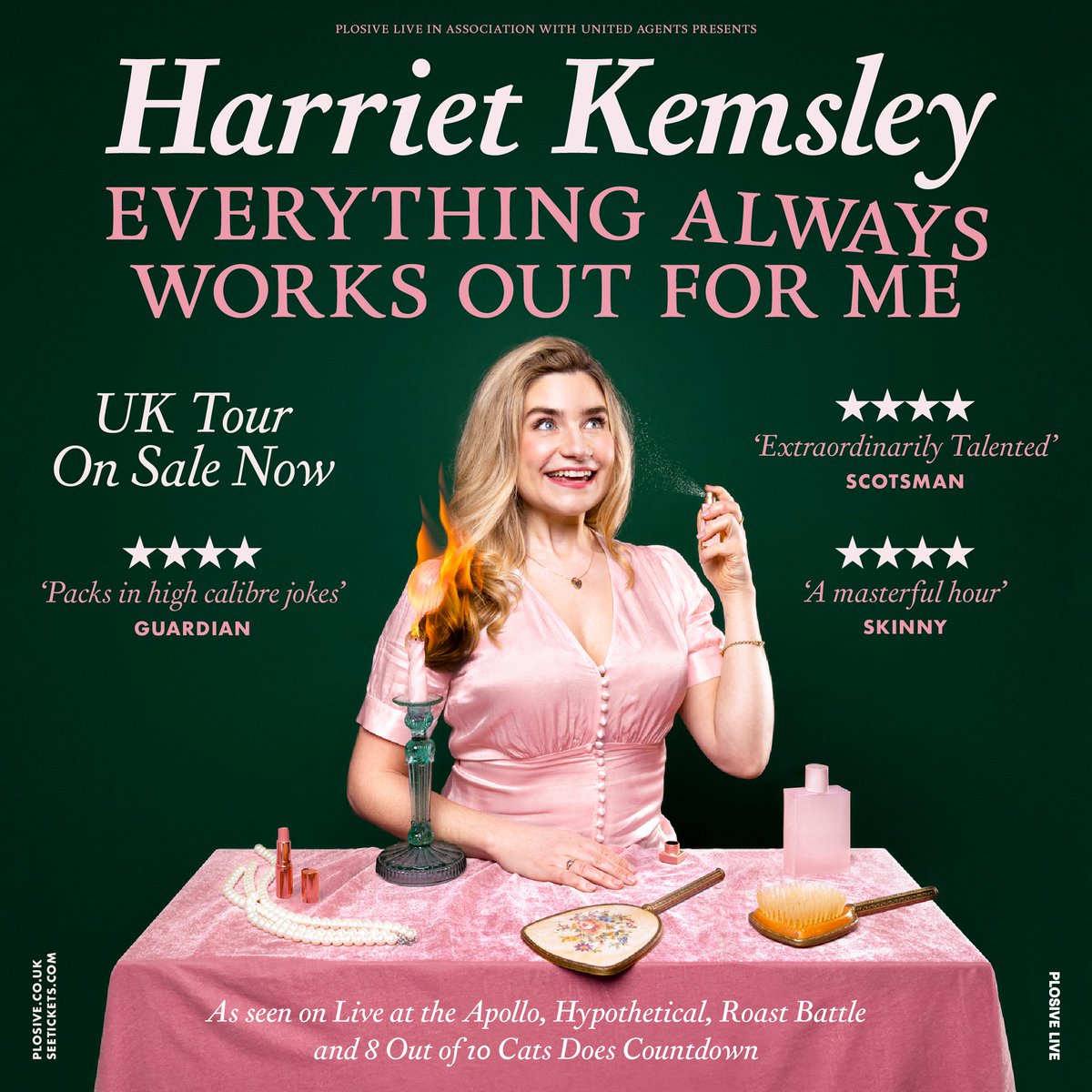 Tickets are on sale NOW for Harriet Kemsley's 'Everything Always Works Out For Me', coming to Theatre@41 on 13th Sept! Harriet's new show is about break-ups and trying to think positively - while everything descends into chaos... Tickets: tickets.41monkgate.co.uk