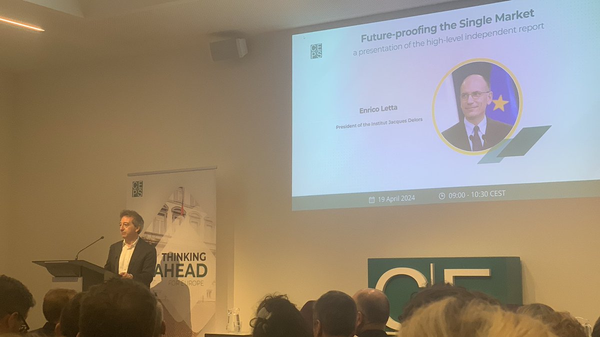 SerafinPazos's tweet image. Big crowd at @CEPS_thinktank HQ to meet @EnricoLetta of the future of the EU #SingleMarket,
and many other things, including Territorial Cohesion and #placebased. 

@profAndreaRenda, well known research director at CEPS gives it the thumbs up.
Now up to EC and MS to follow suit.