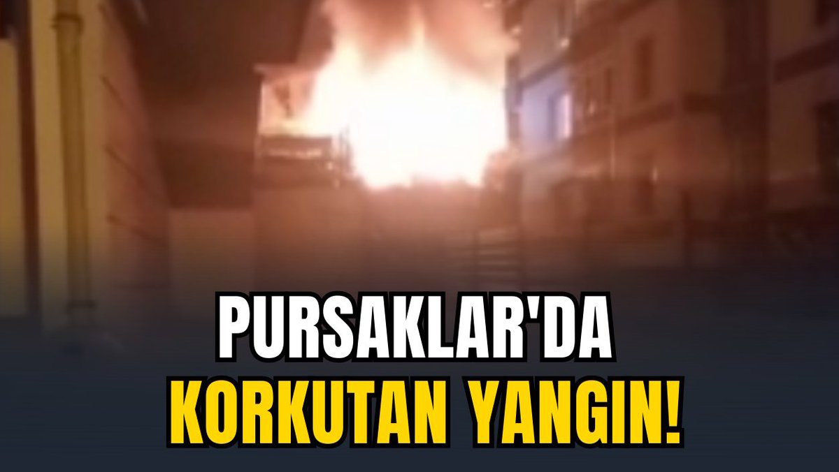 Pursaklar'da korkutan yangın! medyaankara.com/haber/19917805… #ankara #pursaklar #yangın