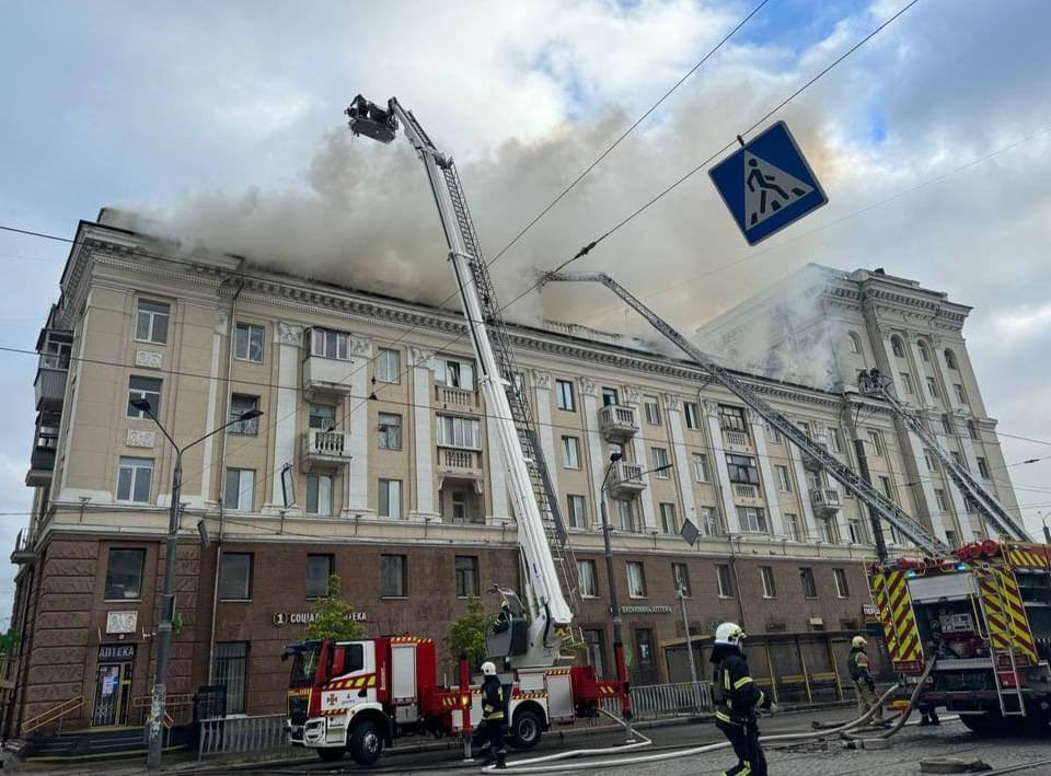 Dnipro. Civilians killed and wounded. A strike on a residential building in the city center. Terror. Only force will stop terror. The collective strength of the democratic world.