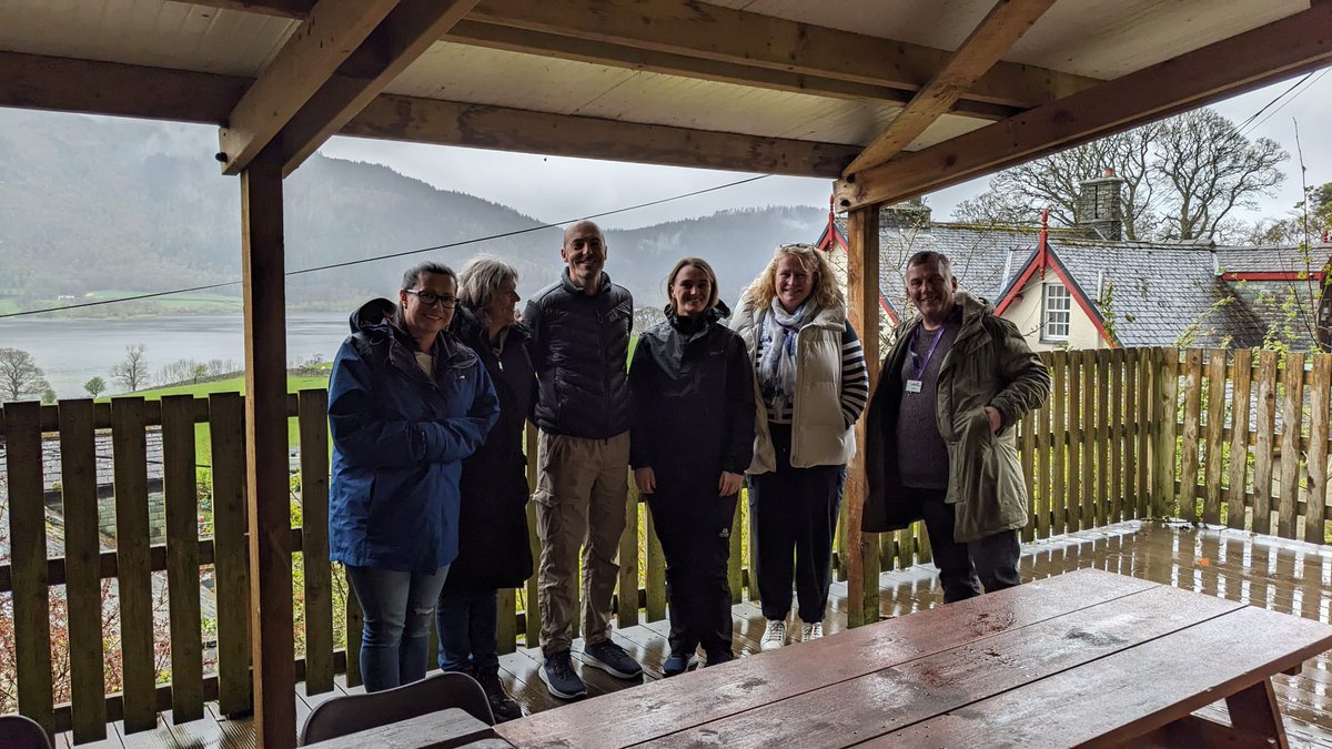 We were delighted to welcome everyone from @CarpentersGroup to @CalvertReconne1 yesterday.  Despite the rain, the group made it to out to the Lakes boathouse!   #rehab #ABI #headinjury #braininjury