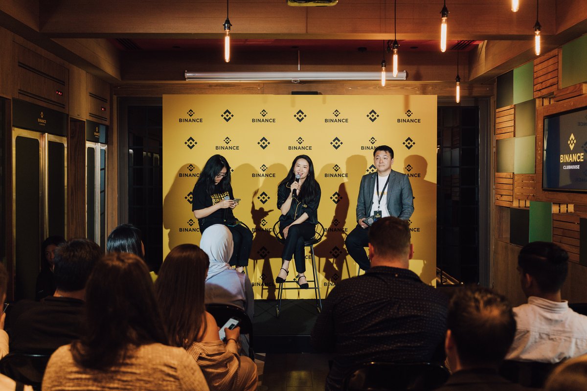 Starting off #BinanceClubhouse Day 2 with a live AMA featuring #Binance Co-Founder @heyibinance! It was a great opportunity for the community to ask all their burning questions about Binance and our vision for the future.