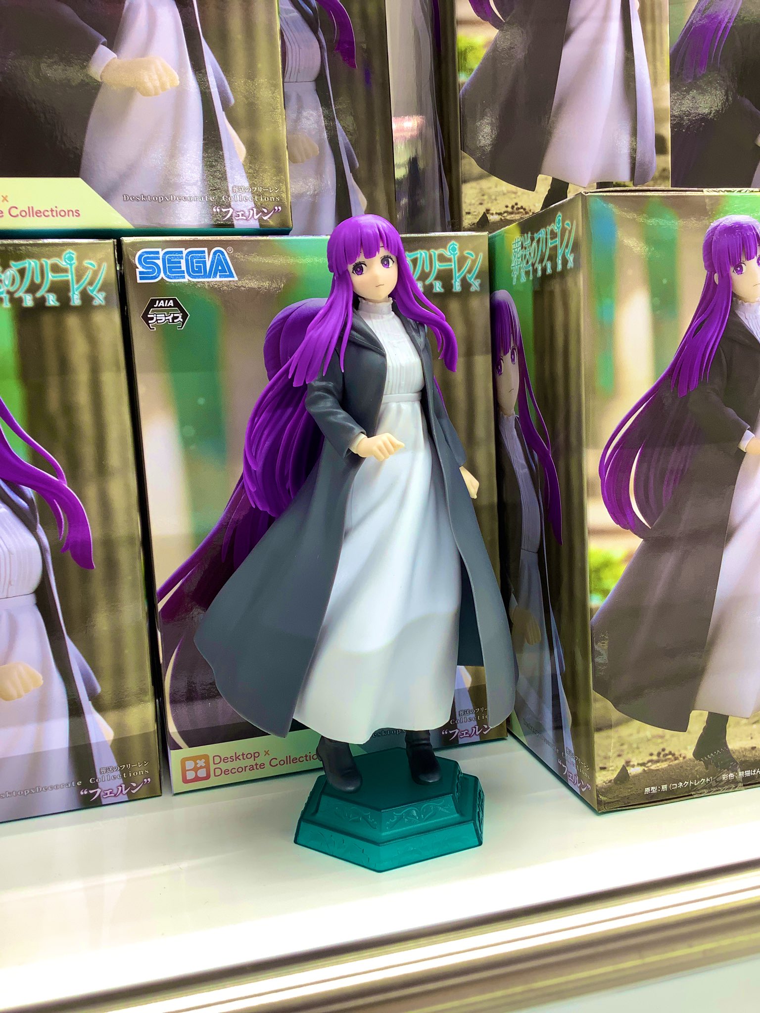 葬送のフリーレン ユーベル アウラ フィギュア Desktop Decorate 未開封葬送のフリーレン Desktop×Decorate Collections