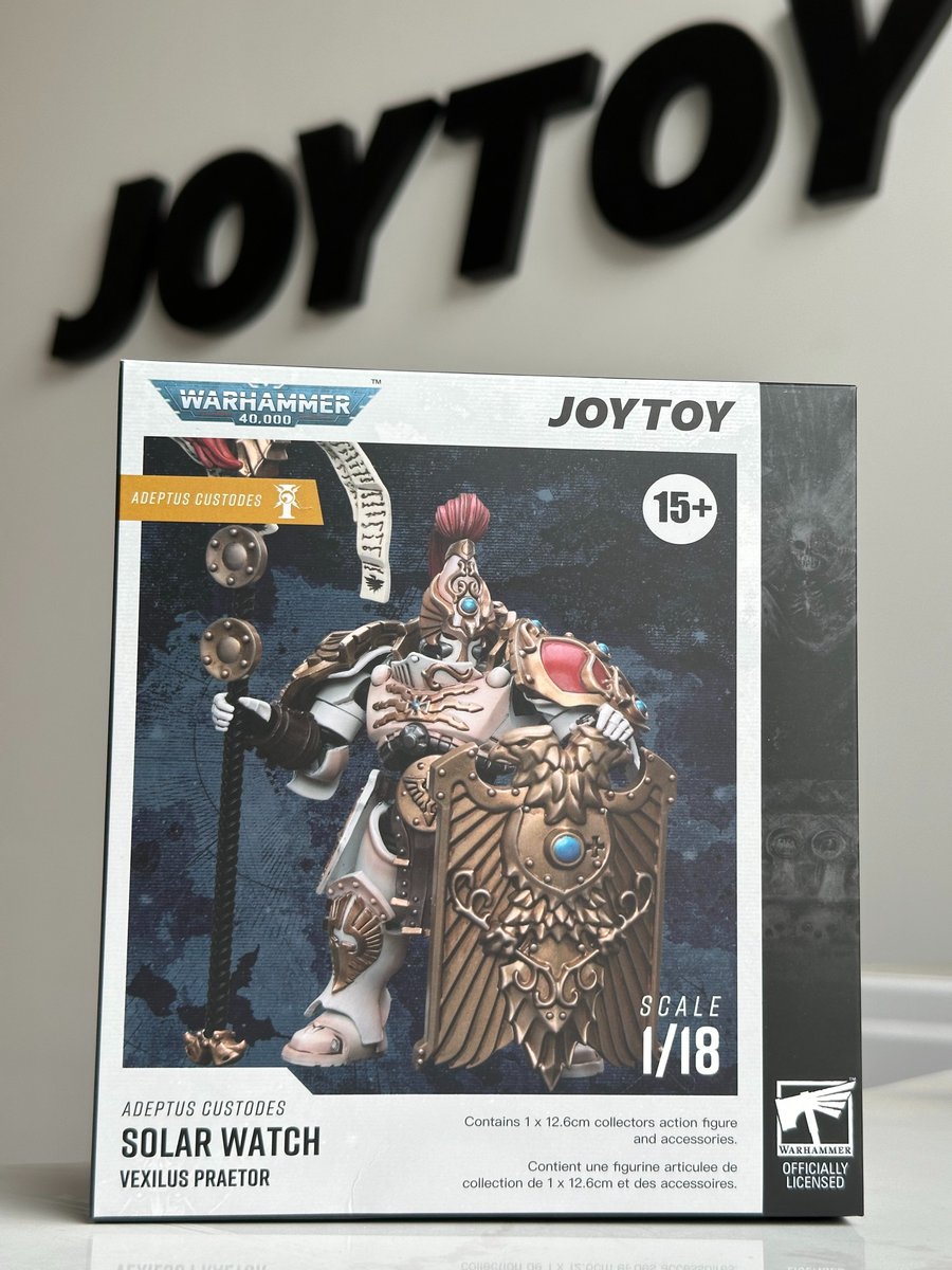 [IN STOCK] ADEPTUS CUSTODES SOLAR WATCH VEXILUS PRAETOR😍 
👇Free Shipping👇
✈joytoy.com 
#warhammer30k #warhammer40k #warhammercommunity #warhammer #joytoy #toyphotography #toy #toyphoto #actionfigure #actionfigures #joytoyactionfigures #joytoymecha