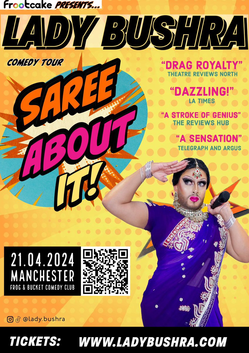 🚨MANCHESTER🚨 TWO DAYS until my brand new show hits @frogandbucket, these are the final days to grab a ticket! I’m super excited/nervous/everything to debut my new material! • TICKETS: tinyurl.com/3zb83h8m