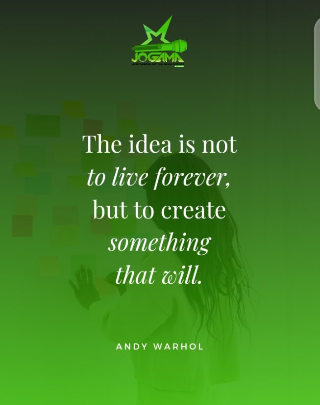jogamagreen's tweet photo. Leave a legacy that outlasts a lifetime. Let's focus on creating something meaningful and impactful that will inspire generations to come. #LegacyMatters #createfromhome #facts #creativity #inspiration #motivation #jogama #jogamagreen #jogamaquote https://t.co/pDZVlEPpwN
