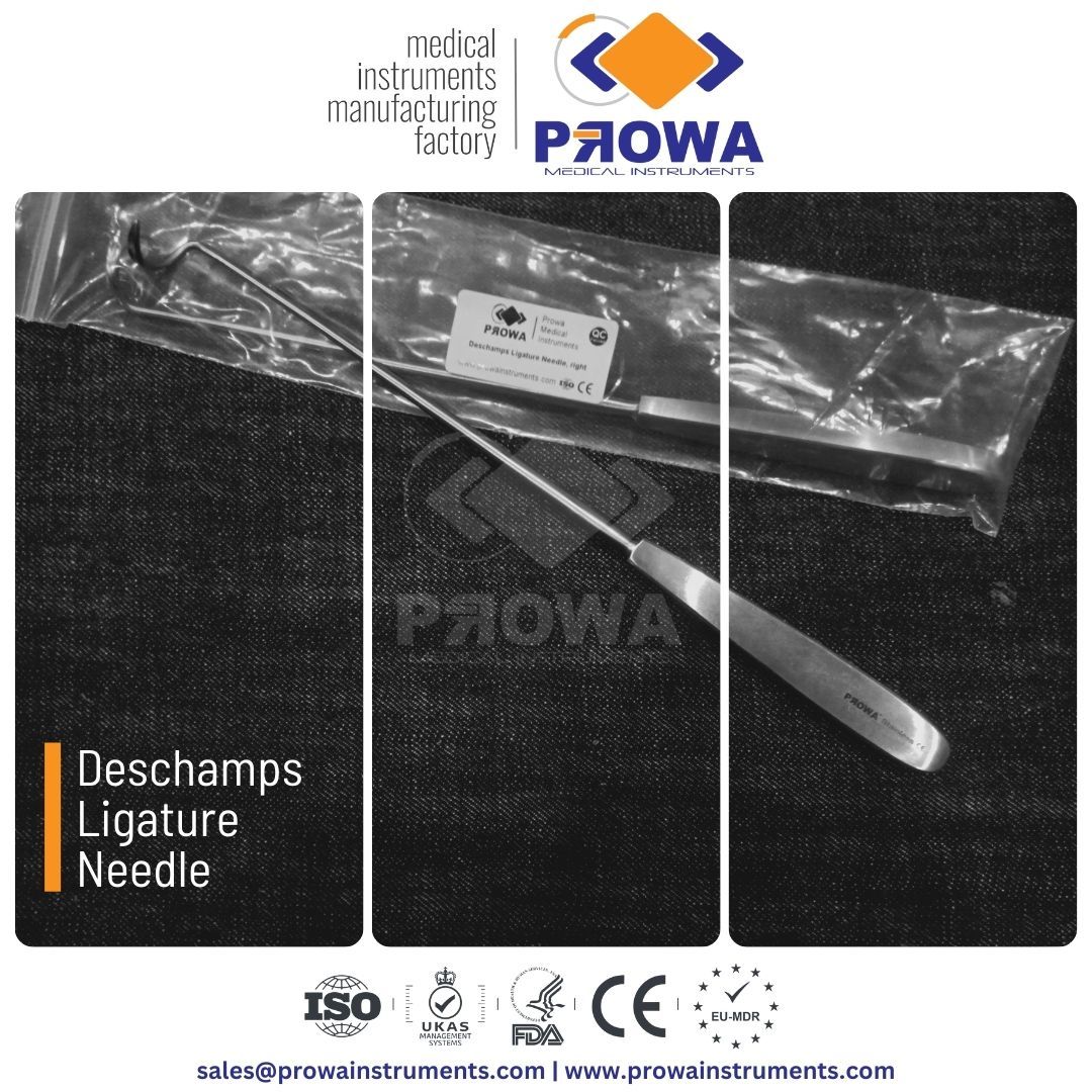 Deschamps Ligature Needle
.
.
.
#dental #dentalfactory #dentalsurgery #dentalhealth #dentalworld #stainlesssteel #medicalinstruments #medicalequipments #health #medicaldevices #medicaldevicemanufacturing #surgical #surgicaltech #surgicalsteel #surgicalInstruments #madeinpakistan