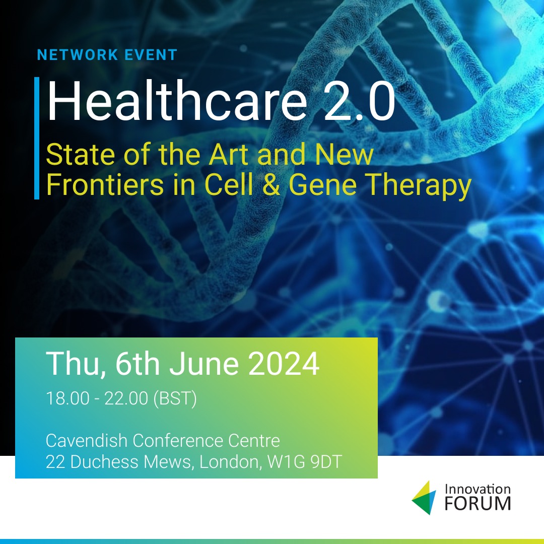 Miranda Weston-Smith (@biobeatuk) on Twitter photo The latest <a href="/Innovation_F/">Innovation Forum</a> event will focus on Cell and Gene Therapy!
Academics, entrepreneurs and companies will lead the discussion on how we can translate this technology into clinics. Marylebone, London 6 June 2024
inno-forum.org/event/healthca⦠#CGT #event The latest <a href="/Innovation_F/">Innovation Forum</a> event will focus on Cell and Gene Therapy!
Academics, entrepreneurs and companies will lead the discussion on how we can translate this technology into clinics. Marylebone, London 6 June 2024
inno-forum.org/event/healthca⦠#CGT #event